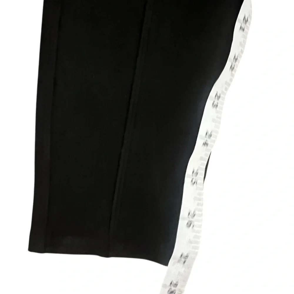 Spanx Classic Black High-Waist Leggings Faux Suede Leggings Medium - Picture 6 of 13